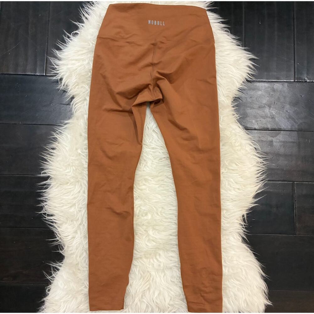 Nobull High-Rise Matte Legging 25" Toffee Brown Tight Women's Size S - Picture 3 of 3